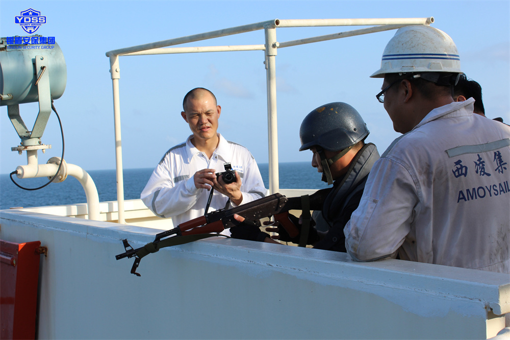銀盾安保集團海外安保服務護航任務 銀盾安保集團海外安保海保隊員船舶護航任務訓練