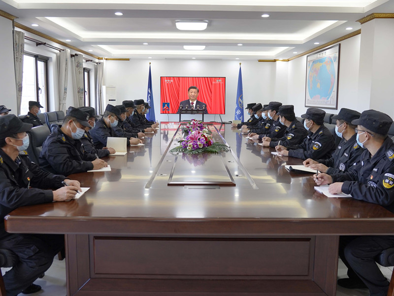 【喜迎二十大、奮進(jìn)新征程】北京銀盾保安公司組織黨員干部職工收聽收看黨的二十大開幕盛況