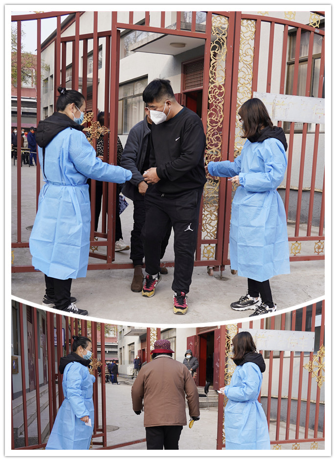 銀盾保安公司支援村委會疫情防控