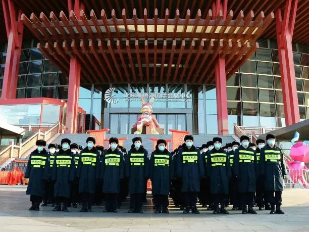 銀盾保安為迎春游園廟會(huì)保駕護(hù)航