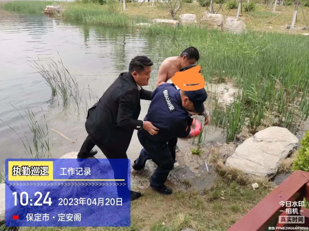 銀盾保安 北京銀盾保安員王艷昌奮不顧身跳水救輕生女子