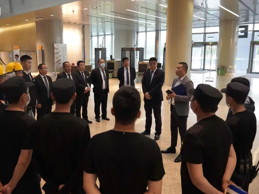 銀盾保安駐國家會議中心保安隊組織開展反恐消防應(yīng)急演練活動